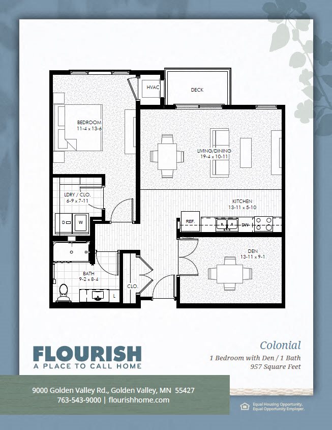 Flourish Colonial Floor Plan Flourish Colonial Floor Plan